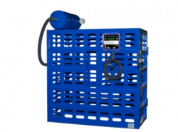 Клеть и пост для накачки грузовых шин Клеть и пост для накачки грузовых шин