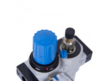 Фильтр влагоотделитель с редуктором и лубрикатор 1/4, 16 бар МАСТАК 690-21