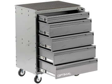 Тумба инструментальная, 5 выдвижных ящиков /OPTIMAL-NT215/ NORDBERG NT215