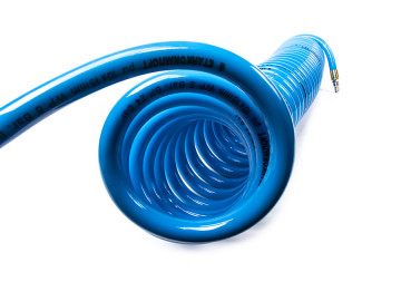 Воздушный шланг спиральный 10/15 мм 10 метров Станкоимпорт HS101510