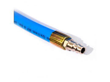 Воздушный шланг спиральный 12/17 мм 20 метров Станкоимпорт HS121720