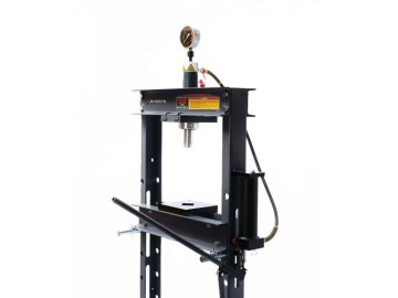 ПРЕСС ГИДРАВЛИЧЕСКИЙ 20Т НАПОЛЬНЫЙ, С ПЕДАЛЬЮ. ЦВЕТ СЕРЫЙ HJ0805C ROSSVIK