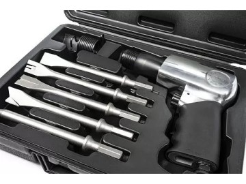 Пневматический отбойный молоток с комплектом зубил Hans 83097-5