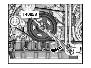 Инструмент для проворачивания коленчатого вала VAG СТАНКОИМПОРТ KA-2162