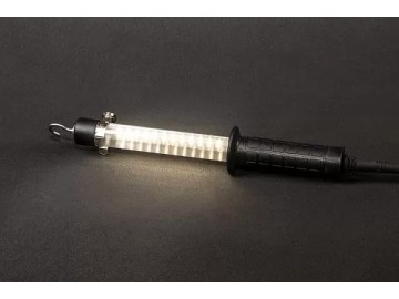 Светильник проводной противоударный 220В, провод 20м, длина 300мм, 500Лм СТАНКОИМПОРТ CS22020