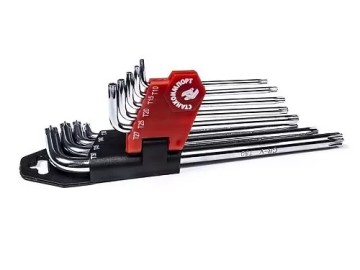 Набор угловых ключей torx, 9 шт. СТАНКОИМПОРТ cs-11.11.10