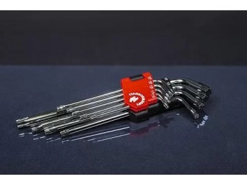 Набор угловых ключей torx, 9 шт. СТАНКОИМПОРТ cs-11.11.10