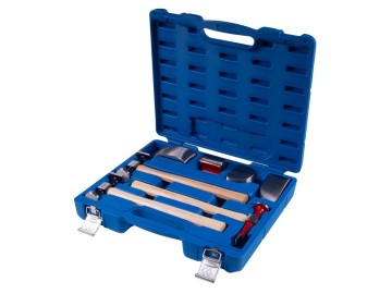 Набор рихтовочных молотков и поддержек, 7 предметов king tony 9cf-307