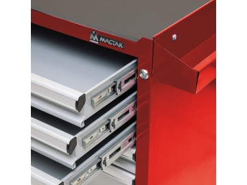 Тележка инструментальная, 6 выдвижных ящиков, 