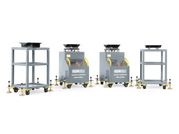 Тестер подвески с поворотными платформами KraftWell арт. KRW-ST9900