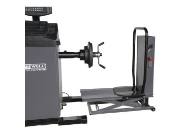 Балансировочный станок полуавтомат KraftWell KRW244T арт. VERTA 2/380