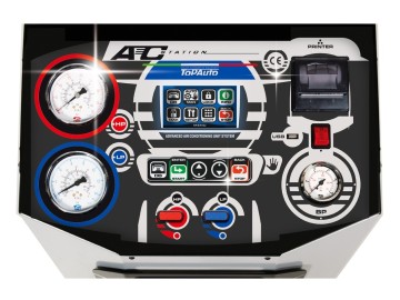 Станция автомат (ИТАЛИЯ) для заправки автомобильных кондиционеров KraftWell RR700Touch