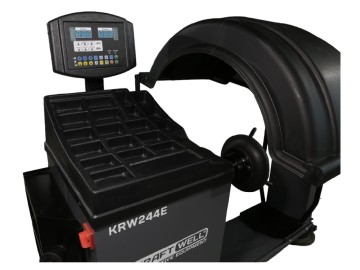 Балансировочный станок с ручным вводом параметров KraftWell KRW244E арт. VERTA