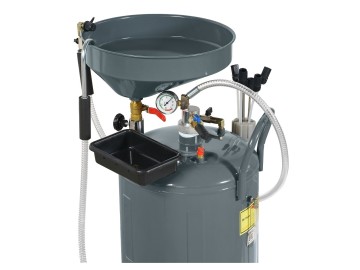 Установка для слива и откачки масла/антифриза с подъемной ванной, 90 л KraftWell арт. KRW1832.80L