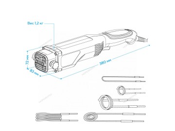 Нагреватель индукционный, 1100 Вт NORDBERG HIF9