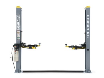 Электрогидравлический двухстоечный подъемник г/п 4 т. KraftWell арт. CORSO 2C/220