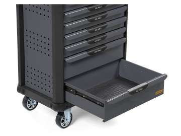 Тележка профессиональная с 7 ящиками KraftWell арт. KRW-T7D