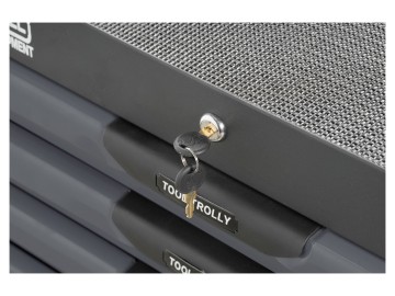 Тележка профессиональная с 7 ящиками KraftWell арт. KRW-T7D