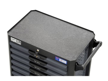 Тележка профессиональная с 7 ящиками KraftWell арт. KRW-T7D