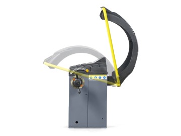 KRW242 Балансировочный станок полуавтомат KraftWell арт. FORTA