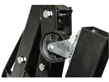 Кран гидравлический складной, грузоподъемность 2 т. СТАНКОИМПОРТ HC202