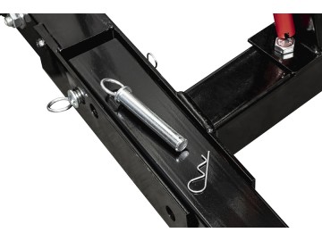 Кран гидравлический складной, грузоподъемность 2 т. СТАНКОИМПОРТ HC202