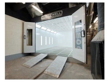 Покрасочная камера 6,9 х 3,9 х 2,7 м., 22000 м3/ч KraftWell арт. HARMONY