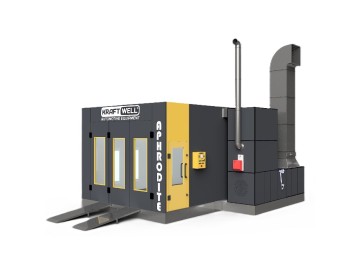 Покрасочная камера 6,9 х 3,9 х 2,7 м., 22000 м3/ч KraftWell арт. HARMONY