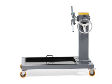 Стенд для разбора двигателей г/п 800 кг, с редуктором, усиленный KraftWell арт. ROTO 800