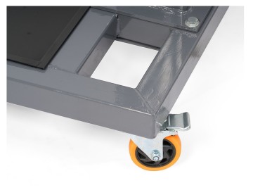 Стенд для разбора двигателей г/п 800 кг, с редуктором, усиленный KraftWell арт. ROTO 800