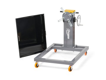 Стенд для разбора двигателей г/п 800 кг, с редуктором, усиленный KraftWell арт. ROTO 800