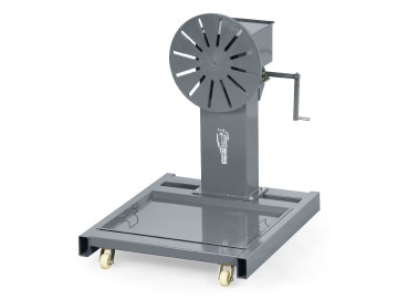 Стенд для разбора двигателей г/п 2000 кг, с редуктором, грузовой KraftWell арт. ROTO 2K