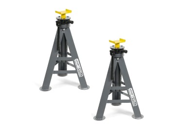 Стойка опорная винтовая г/п 30 т. высота 695-900 мм., комплект 2 шт. KraftWell арт. STATTO 30