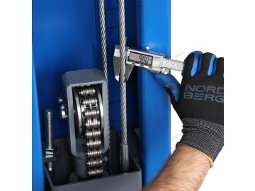 Подъемник двухстоечный 4 т с нижней синхронизацией, H=2,8 м, 220 В, Nordberg STX STX40TT_220