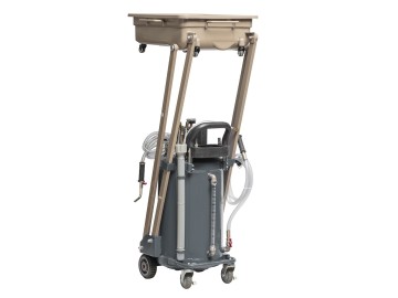 Установка для сбора масла пневматическая, 80 л, серая NORDBERG 2380PG