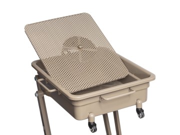 Установка для сбора масла пневматическая, 80 л, серая NORDBERG 2380PG